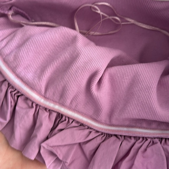 Anthropologie x Maeve Poplin Ruffle Tube Top - Lilac - Picture 4 of 6